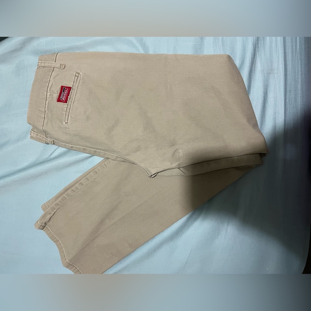 Dickies Tan Chinos Classic Straight-Leg